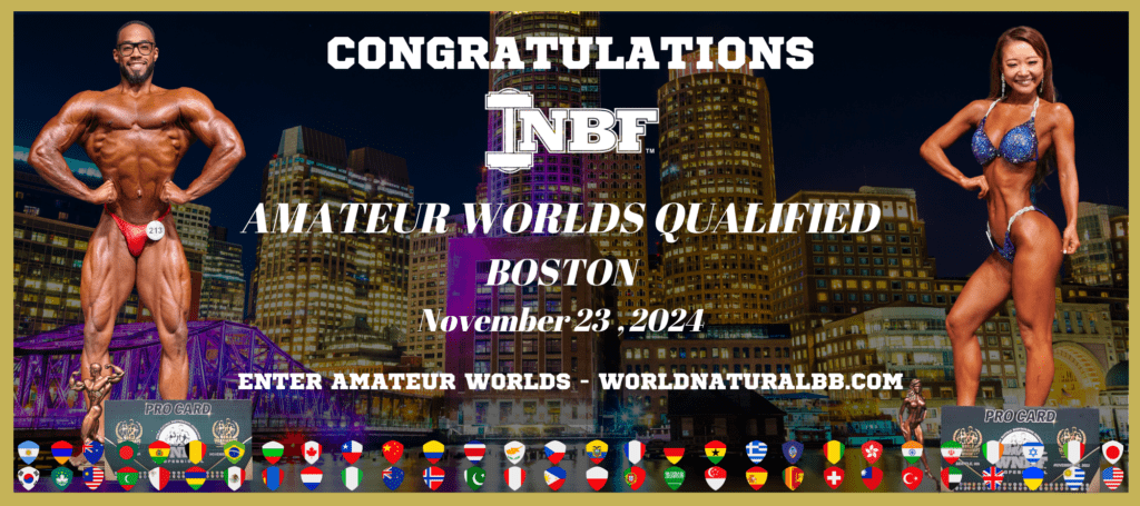 2024 INBF Amateur Worlds Qualified Certificate