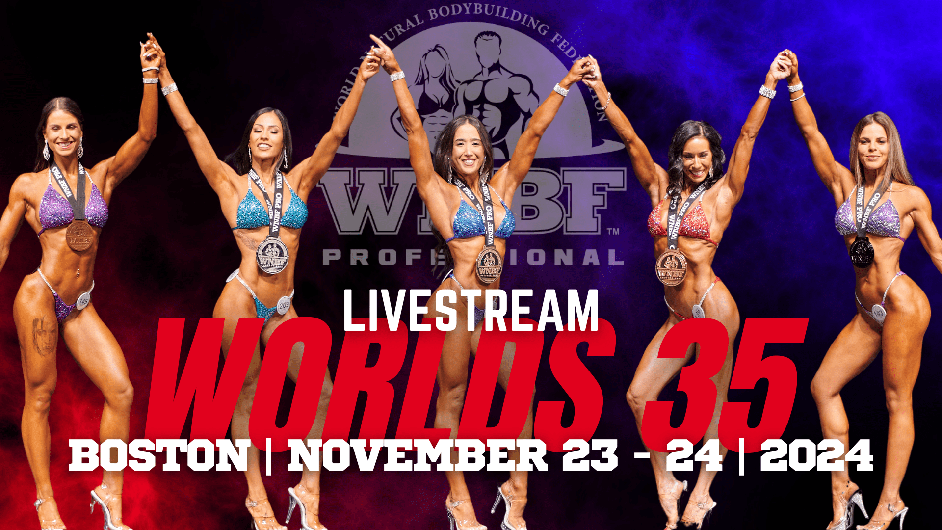 WNBF Worlds 35 Livestream Bikini Announcement Buy Tickets Online