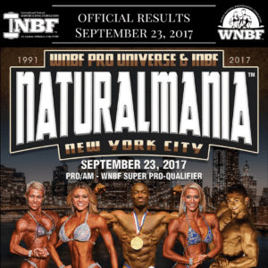 Results: Universe Natural mania At Bodybuilding Federation