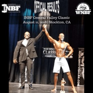 2018 INBF Central Valley Classic, August Result