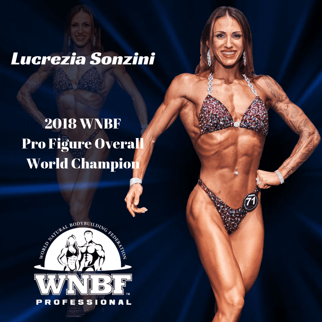 Lucrezia Sonzini World Natural Bodybuilding Winner