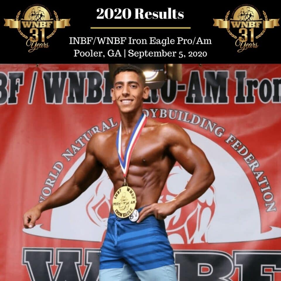 INBF World Natural Bodybuilding Federation Iron Eagle Pro