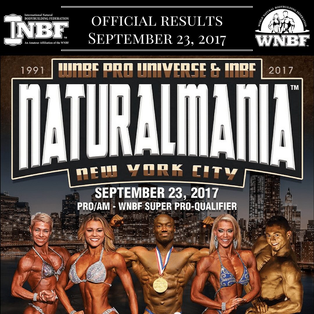 Results Universe Natural mania At Bodybuilding Federation
