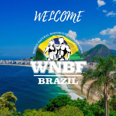 Welcome World Natural Bodybuilding Federation, Brazil Poster