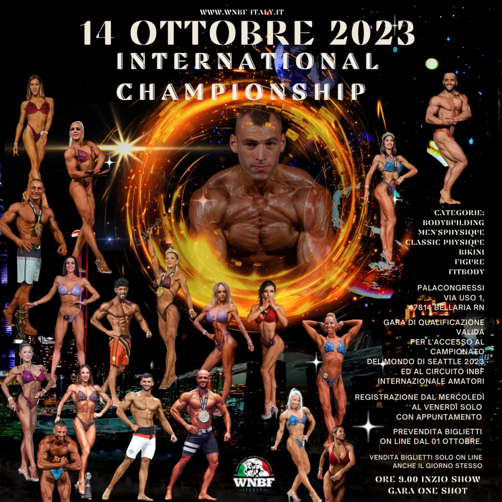 2023 WNBF Italy International Championships WNBF Pro Qualifier