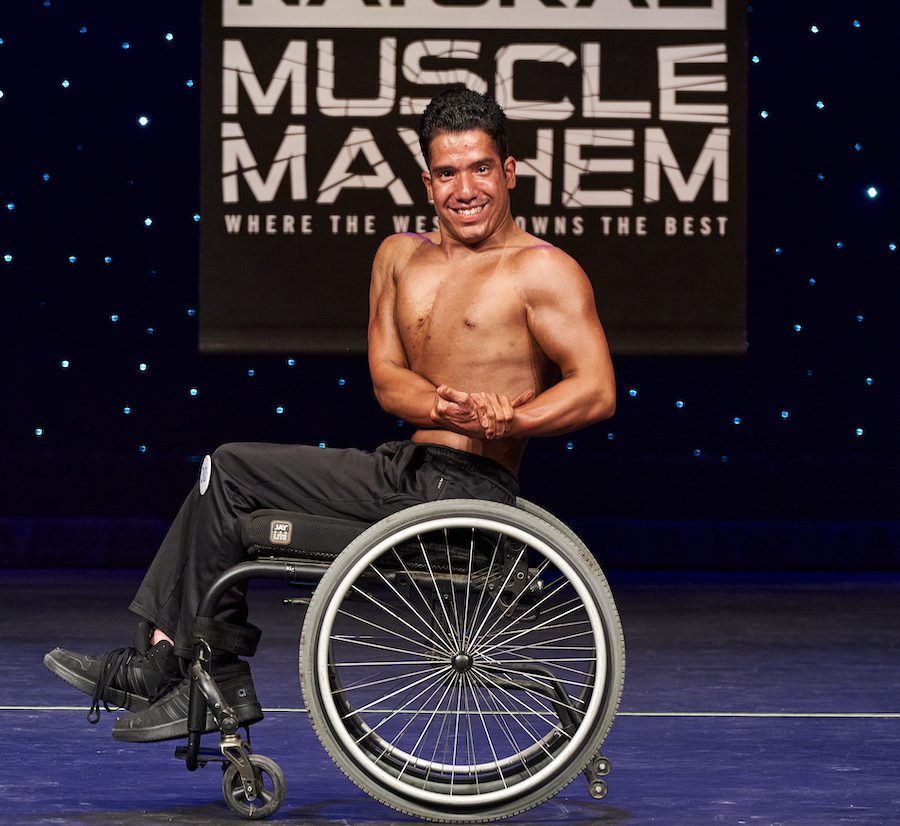Mike Infante 2022 INBF Natural Muscle Mayhem Wheelchair Bodybuilding Champion