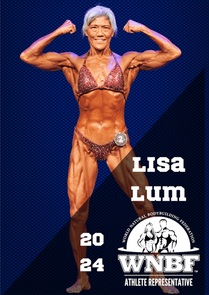 Lisa Lum 2024 WNBF Athlete Commission Member.