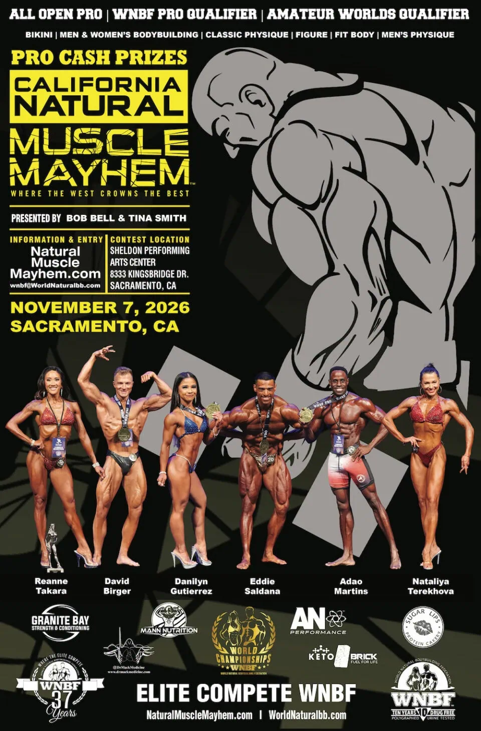 WNBF California Natural Muscle Mayhem Pro Am