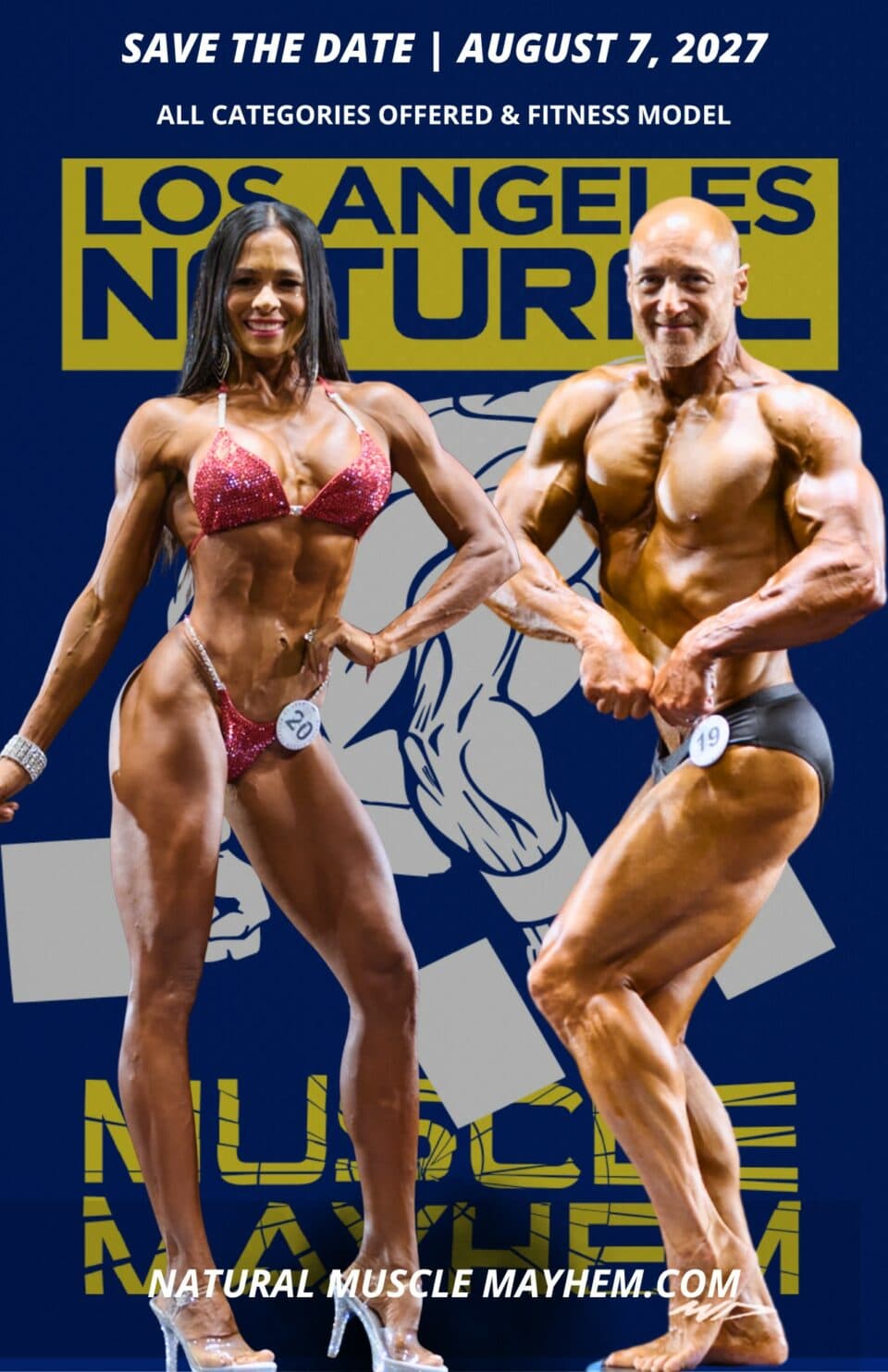 WNBF LA Natural Muscle Mayhem