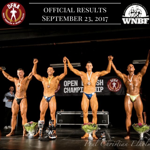 World Natural Bodybuilding Federation Result Poster
