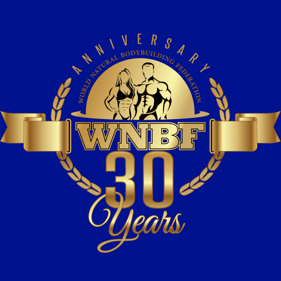 World Natural Bodybuilding Federation, 30 years logo